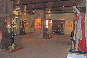 Interior del Museo de Arte Sacro de Melilla la Vieja