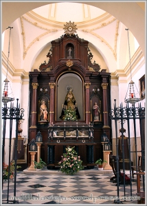 Bóveda de la Capilla del Rosario de la Iglesia de la Concepción